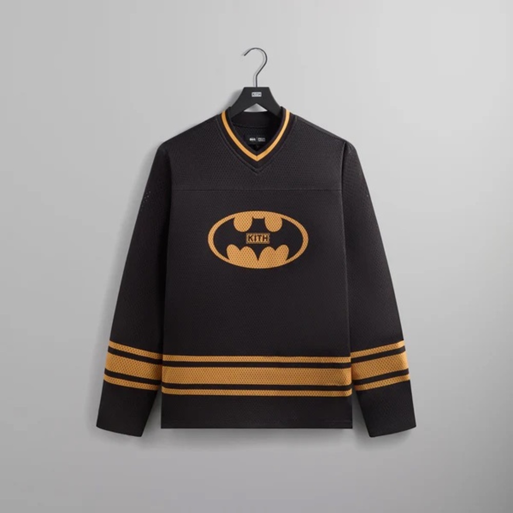 Kith x Batman Long Sleeve Malik Jersey